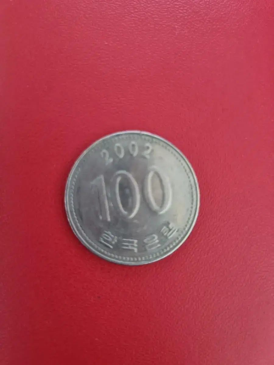 2002년도 100원